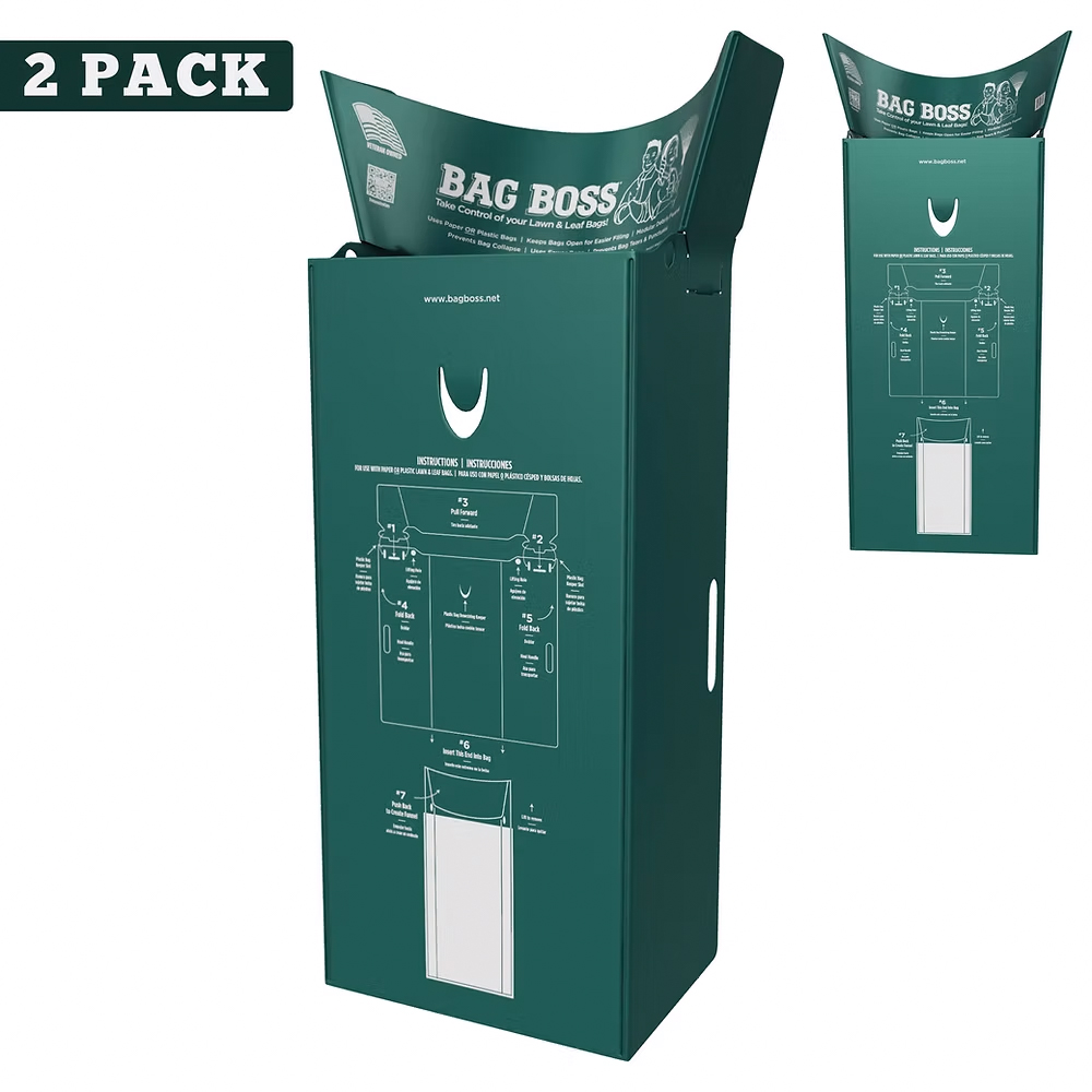 Bag Boss® Lawn & Leaf Bag Holder (2 Pack)